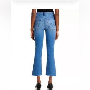 Mother The Insider Crop Step Fray Jeans Sz 27